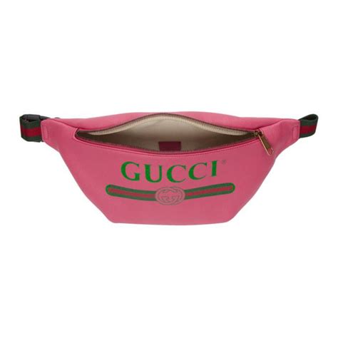 gucci fanny pack light pink|authentic Gucci fanny pack.